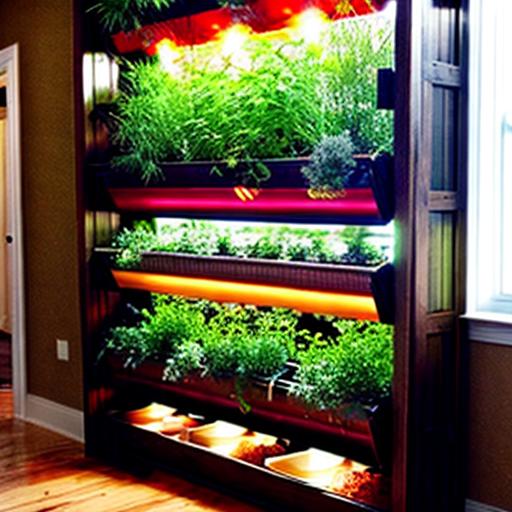 DIY Indoor Vertical Edible Garden - A Comprehensive Guide