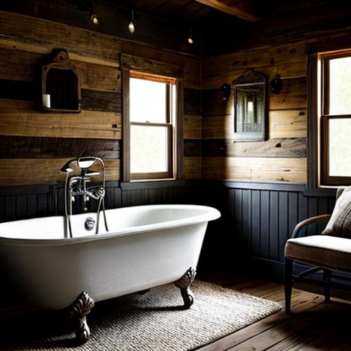 Farmhouse Bathroom Decor: Rustic Charm