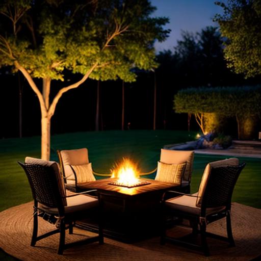 Fire Pit Table for Dining Al Fresco